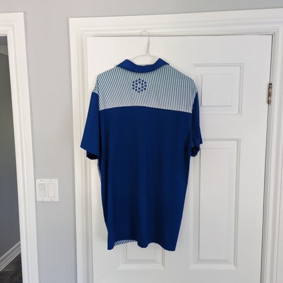 PUMA PWR Cool Polo Surf Web Performance Fit Power Dry Golf Shirt Men M - Picture 3 of 7